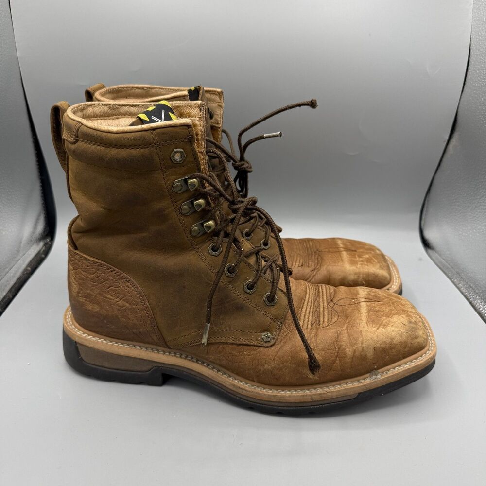 Twisted X Men's Steel Toe Western Work Boots Mens Size 10.5 D MLCSL01